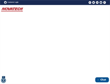 Tablet Screenshot of novatech.net