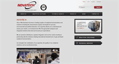Desktop Screenshot of novatech.ca