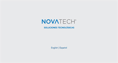 Desktop Screenshot of novatech.com.ar